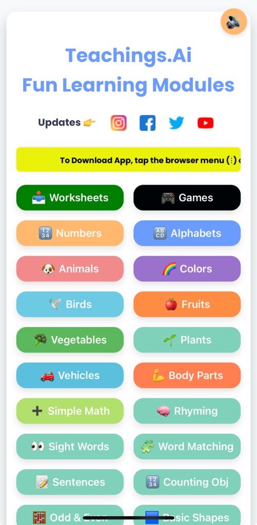 Teachings.AI Learning Modules Screenshot