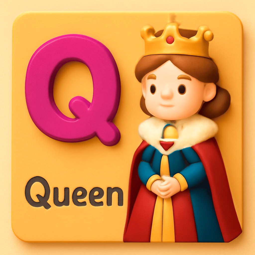 Letter Q for kids
